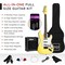 Best Choice Products 39in Full Size Beginner Electric Guitar Kit with Case, Strap, Amp, Whammy Bar